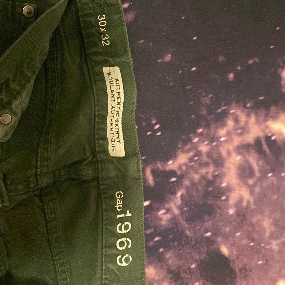 Green jeans